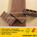 Waterproof 150x25mm WPC Boards Hollow Grooves Wood Plastic Composite Panel For Outdoor Swimming Pool Floor Decking Anti UV